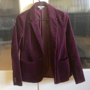 Maroon blazer